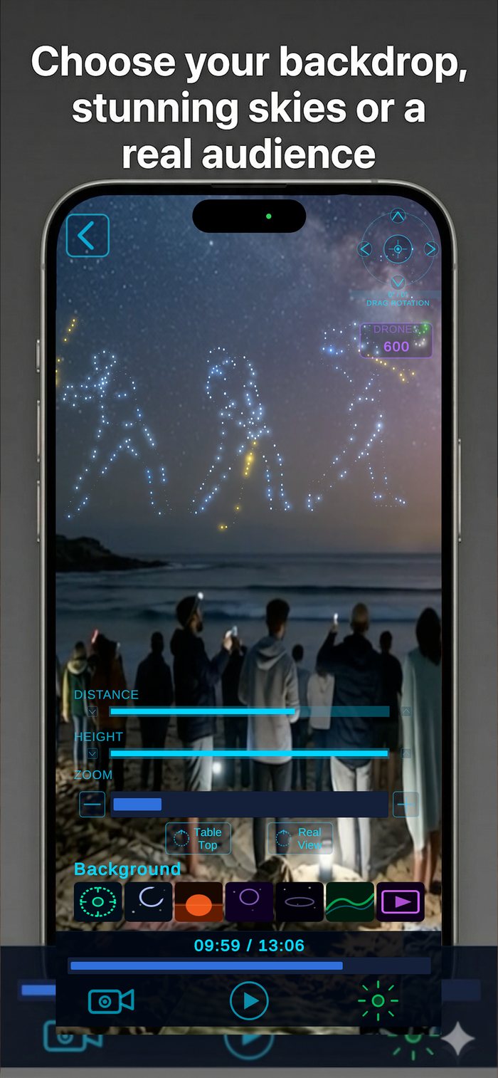 See Your Drone Show in AR Before It Happens